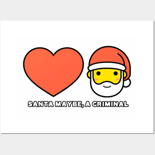 Love Santa Posters and Art